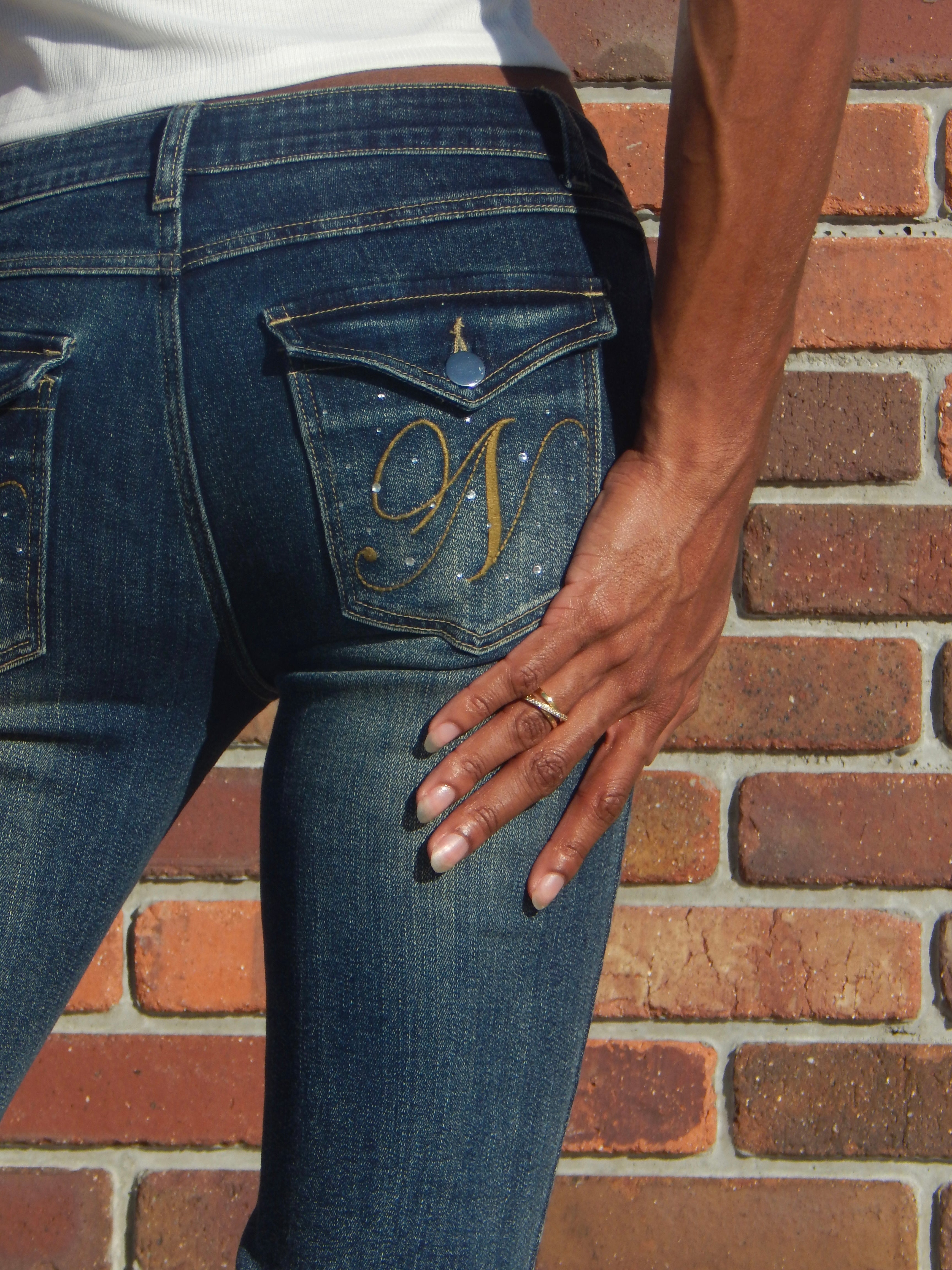 Deep night  jeans(pre orders)